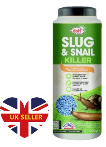 Slug Snail Killer Blue Pellets Bait Sluggo Pest Trap Deterrent Tape Garden 400g