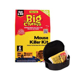 Big Cheese Mouse Killer Kit Fast Acting Highly Palatable Bait Rodent 6/15 Sachet