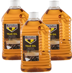 Bartoline Teak Oil Garden Wood Sealer Furniture Nourishes & Protects 1L 2L 4L 6L