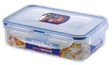 Lock And Lock Clear Plastic Food Storage Container Set Cake Lunch Box Cereal