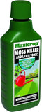 Maxicrop Moss Killer & Lawn Tonic Organic Seaweed Fertiliser Garden Feed