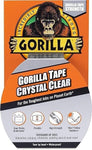 Gorilla Crystal Clear Tape High Strength Waterproof Flexible Adhesive Tape 8.2m