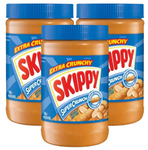 New Skippy Extra Crunchy Super Crunch Peanut Butter Spread Large Jar 1.13kg