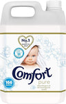 Comfort Pure Fabric Conditioner Laundry Dermatologically Tested 166 Washes 5L