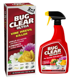BugClear Ultra Vine Weevil Killer 2In1 Action Concentrate Pest Control Pet 480ml