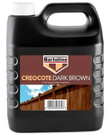 Bartoline Creocote Oil Based Timber Treatment Dark Brown Creosote 4L Multi Packs