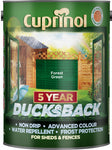 Cuprinol Ducksback Garden Shed & Fence Paint 5L-10L All Colours Or Paint Brushes