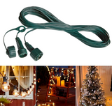 Extension Lead Cable For String Tree Bright Led Fairy Lights Outdoor 10m