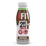 UFIT Protein Shake Chocolate/Strawberry/Caramel No Added Sugar Pack of 12x310ml