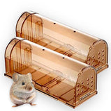 Humane Mouse Trap Rodent Pest Rat Live Catch Cage No Kill Reusable 2 PACK