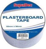 SupaDec Plasterboard Tape Reinforces Flat Joints Repair cracks 50mm x 90m