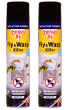 Fly And Wasp Killer  Kills Flies Wasp Midges Mosquito Fast Acting 300ml Spray