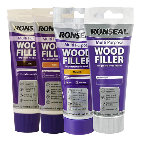 Ronseal Multi Purpose Wood Filler Interior & Exterior Use 100Gg Various Colours