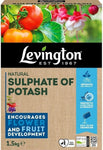 Levington Natural Sulphate Of Potash High Potassium Fertiliser All Purpose 1.5kg