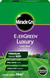 Miracle-Gro Evergreen Luxury Lawn Seed Food Feed For Luxury Garden Grow 420gm