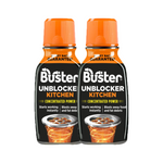 Buster Bathroom Kitchen Plughole Sink Drain Unblocker Dissolves Hair Sludge