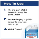 Wet & Forget Mould Lichen And Algae Remover Outdoor Cleaning Solution 2 Litre
