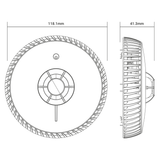 Fire Angel Alert Multi Sensors Light Smoke Detectors Alarm 10 Year  Life Battery