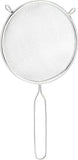 Chef Aid Metal Tea Strainer Mesh Sieve With Handle Draining & Washing All Food