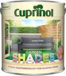 Cuprinol Garden Shades Paint Furniture Shed Fence All Colours 2.5L - 5L Or Brush