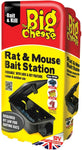 Big Cheese STV213 Rat & Mouse Bait Station Durable Lockable Reusable Bait Trap 