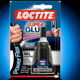 2 x Loctite Super Glue Power Flex Gel Control Flexible Non Drip Adhesive 3g