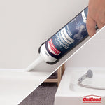 UniBond AntiMould Waterproof Sanitary Kitchen Bathroom Sealant White Translucent