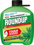 Roundup Speed Ultra Weedkiller No Glyphosate Garden Tough Spray Bottle 1L - 5L