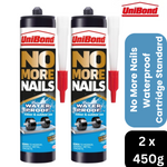 UniBond No More Nails Original, Waterproof, Invisible & All Materials