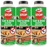 Doff Stop Cat & Dog Scatter Granules Humane Treatment Deterrent Protection