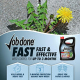 Job Done Concentrated Path And Drive Weedkiller Ready To Use Flexi Spray 1L - 3L