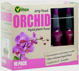 Vitax Orchid Drip Feeder Fertiliser Each Lasts 30 Days Plant Food 1-10 Drip 30ml