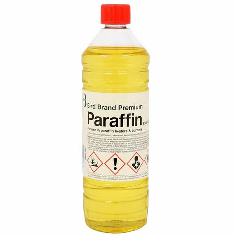 Bird Brand Premium Grade Paraffin For Greenhouse Heaters Lamps Oil Fuel 1Litre