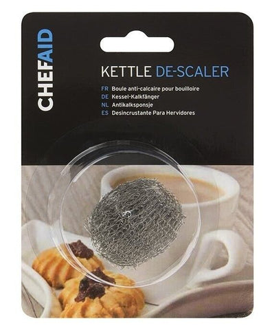 Reusable Chef Aid Stainless Steel Doughnut Kettle Descaler Prevents Furring