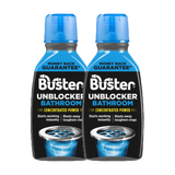 Buster Bathroom Kitchen Plughole Sink Drain Unblocker Dissolves Hair Sludge