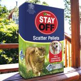 2 x Cat Repellent Vitax Stay Off Was Scent Off Pellet Dog Repellent 55g