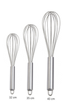 Balloon Whisks Hand Blender Mix Stir Egg Beater Cakes Whip Wire Whisk Set 3pc
