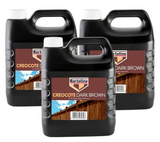 Bartoline Creocote Oil Based Timber Treatment Dark Brown Creosote 4L Multi Packs