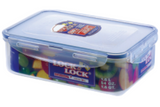 Lock And Lock Clear Plastic Food Storage Container Set Cake Lunch Box Cereal