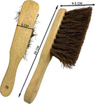 Wooden Sweeping Hand Brush Stiff Hard And Soft Bristles Cleaning Scrubbing