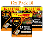 ZIP Fast & Clean Wrapped Firelighters for Open Fires BBQs Stoves Chimineas 