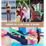 Resistance Exercise Band 1.5M - YOGA Pilates - Strength Training Conditioning