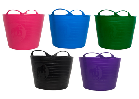 Flexi Tub Flexible Storage Bucket Garden Builder Laundry Small Multi Colours