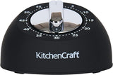 KitchenCraft Soft Touch Mechanical Timer 60 Minute Cooking Baking Loud Alarm