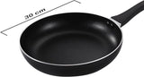 All Sizes Frying Round Aluminum Non Stick Pot Fry Flat Pan Oven Home Kitchen