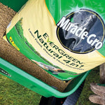Miracle Gro Evergreen Natural 4 in 1 Lawn Food Weed & Moss Control Feed 175sqm