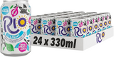 Rio Tropical Soft Drink Refreshing Carbonated Real Fruit & Juice 24 x 330ml