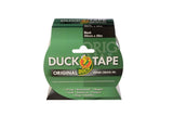 Duck Tape Original High Strength Waterproof 50mm X 50m Black & 50mm x 10m Green