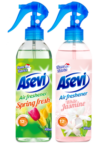 Asevi Air Freshener Room Spray Bundle For Home Room And Fabric 400ml