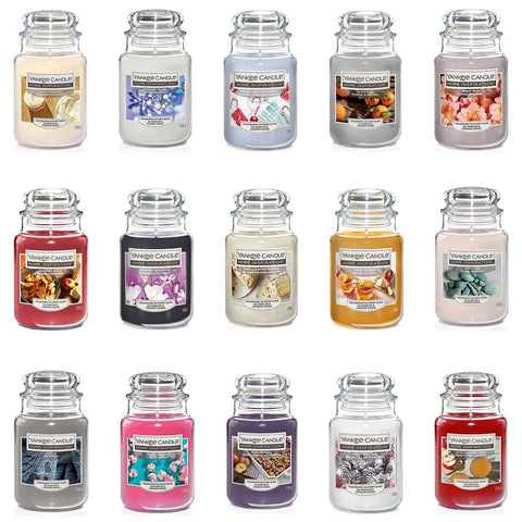 Yankee Candle Scented Fragrance Candles Tumbler  Home Large Glass Jar 538g 16oz